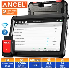 Bidirectional Car Diagnostic Tool Bluetooth Scanner OBD2 Full System Scan Tool