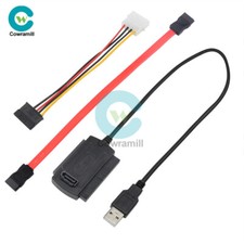 SATA/PATA/IDE to USB2.0 Converter Cable Adapter for 2.5/3.5'' Hard Drive Disk