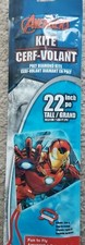 Marvel Avengers Iron Man 22 inch Kite-New-EZBreezy Kites-Handle,Line and Tails