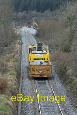 Photo 6x4 Boulders on their way to shore up the line These have been take c2016