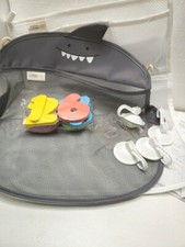 Shark Bath Toy Organizer W/ Foam Numbers/toys New Jojoo