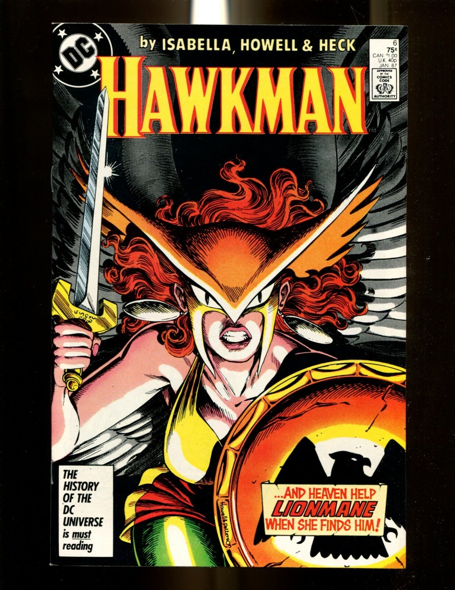 HAWKMAN 6 (9.8) DC (b008) | eBay