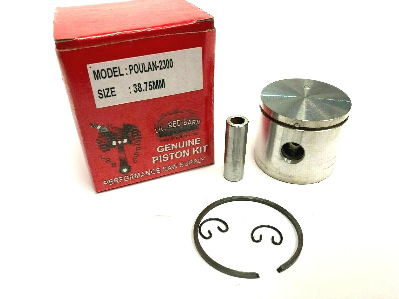 POULAN 2300 PISTON KIT 38.75mm REPLACES PART # 530069553, SHIPS 