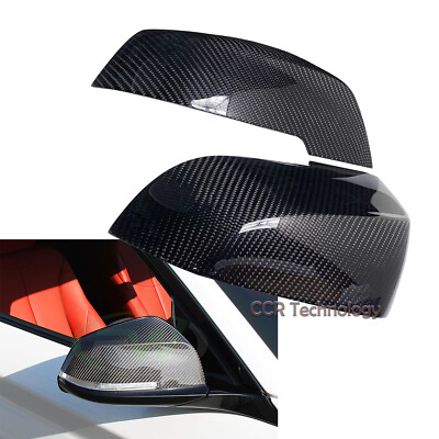 Real Carbon Side Mirror Replacement Cover Fits 11-17 F20 F21 120i 135i HATCHBACK