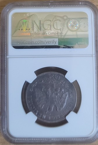 1875DO M Mexico Rare 50Centavos NGC MS61(stacks& Bower auction PCGS MS61:1440$) - 第 2/6 張圖片