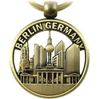 Schlüsselanhänger Berlin Souvenirs, Geschenk - aus Metall Bronze