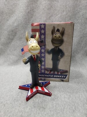 Democratic Donkey Bobblehead 2016 Presidential Election Hall Of Fame