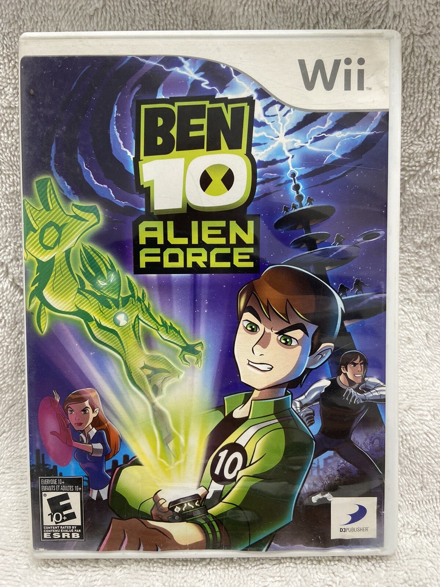 Nintendo Wii - Ben 10 Alien Force Disc Only Free Shipping