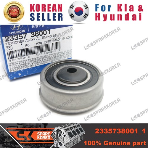 Genuine/OEM 2335738001 TENSIONER ASSYBAL TIMING BELT for Hyundai