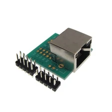 RJ45 Ethernet Connector Breakout Board w/ LED 0.1" (2.54mm) Male Header