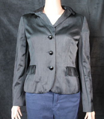 Moschino Cheap and Chic Black Short Blazer - Size 10