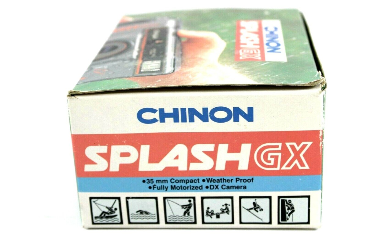 美品CHINON splash GXフィルムカメラ Chinon Splash GX Point & Shoot Weather Proof 35mm Film Camera