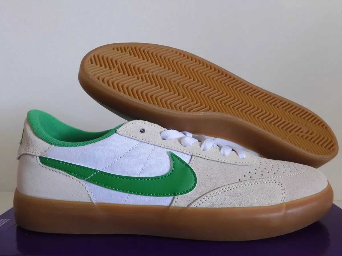 NIKE SB HERITAGE VULC SUMMIT WHITE LUCKY GREEN WHITE SZ 8.5 CD5010 101