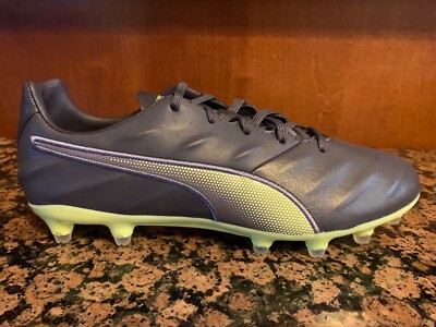 New! Mens PUMA KING PRO 21 FG FIRM GROUND SOCCER CLEATS PERISCOPE/FIZZY LIGHT