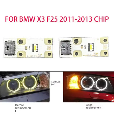 BMW X3 F25 2011-2013 LED DRL Spanplatte Lichtquelle weiß
