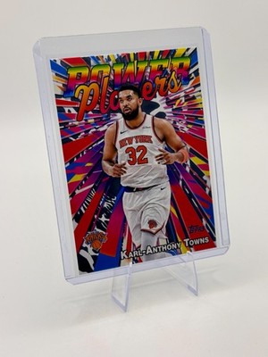 Karl-Anthony Towns #PP-4 2025 Topps Power Players