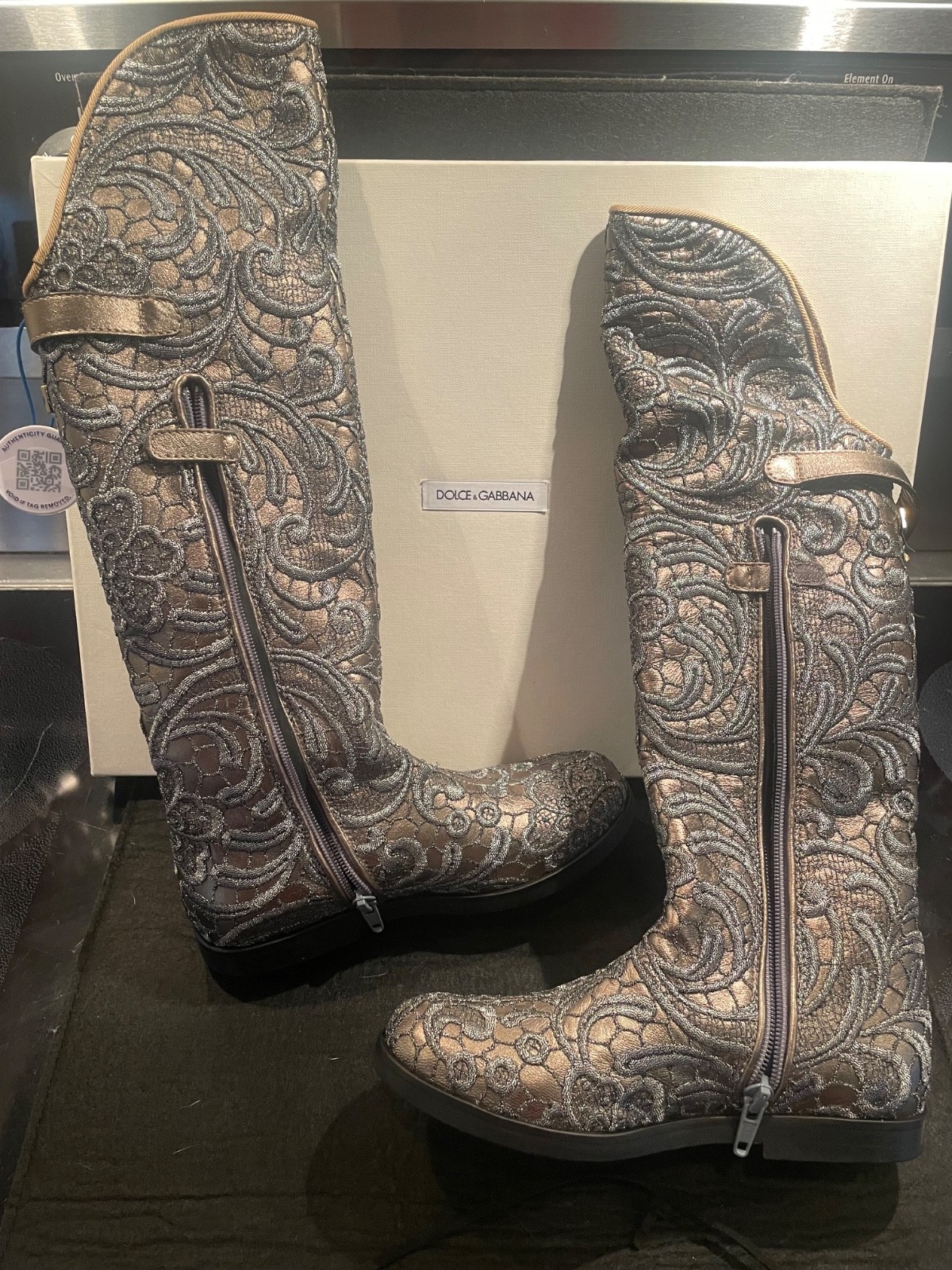 Dolce&Gabbana - boots - girls - young teens - US 12.5 - EU 30 - new image 7