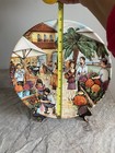 Market Scenes Flower Market Town Scene Brunelli Italy  Plate 11” — photo 5