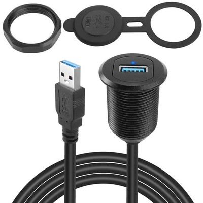 USB 3.0 Wasserdicht Auto Verlängerungskabel 2M
