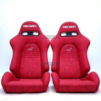 1 PAIR】AUTHENTIC RECARO SR5 RED ARTISTA 30TH ANNIVERSARY【CUSTOMS