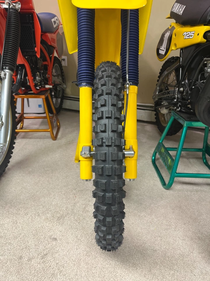 Protectores de horquilla de repuesto para Suzuki RM 1984-1989 51202-14500-163, 51202-14501-163 Foto 3 de 4