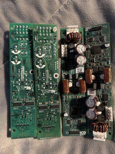Lot Of 4x ICE-power 80AM2 Multichannel ICE-match Amplifier Module Untested
