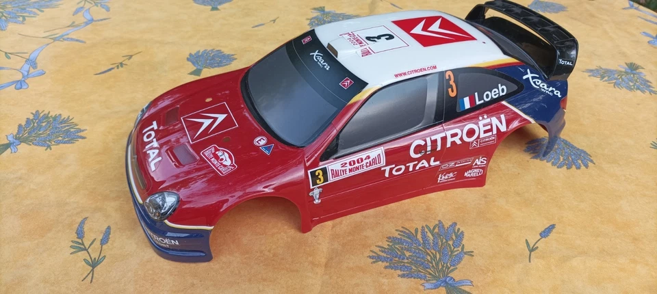 1/10 RC TAMIYA Carrosserie Citroën WRC LOEB Rare / Raritat - Photo 1/4