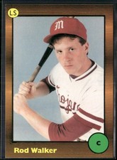 Rod Walker 1989 Little Sun High School Baseball Prospect Set Card