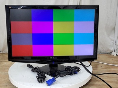 ViewSonic VS13860 VA2448M-LED 23.6'' LCD Monitor VGA DVI GRADE B