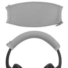 Geekria Headphones Headband Cover for Bose QuietComfort QC 15, QC2 Gray 