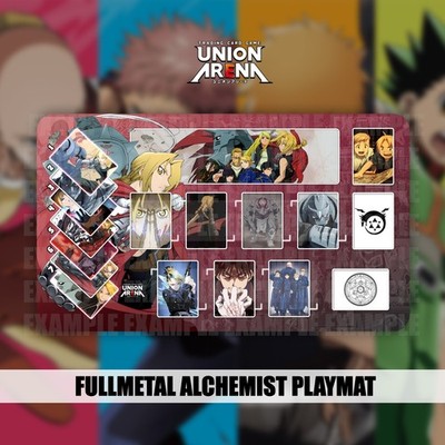 Playmat Union Arena - Full Metal Alchemist - 24 x 14 in. (600 x 350 mm)