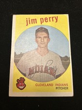 1959 Topps - High # Jim Perry #542 (RC)
