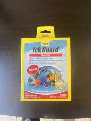 Tetra Ick Guard 8 Count Quick Remedy For Ick In aquariumsGolds & Yellows