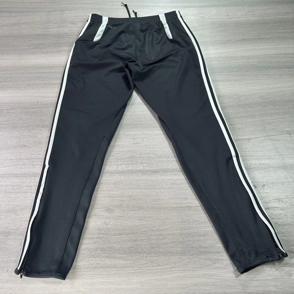 Adidas Pants Mens Medium Climacool Athletic Track Zipper Pockets Jogger 3 - Image 2 of 4