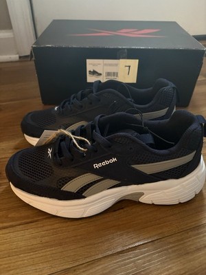 Reebok Men's Running Shoes, Dark blue/Lt Grey/White, Size 7