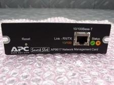 APC Smart Slot AP9617 Network Management Card 10/100 Genuine