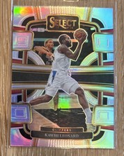 2023-24 Panini Select #24 Kawhi Leonard Silver Prizm Los Angeles Clippers