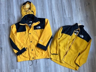 The North Face Gore-Tex Mountain Jacket VINTAGE Y2k Yelllow size S