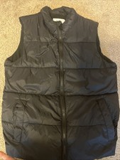 OLD NAVY Boy's Classic Size Large 10-12 Black Zip Up Puffer Puffy Vest