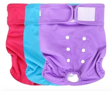 Wegreeco Washable Reusable Premium Dog Diapers Size Medium NEW + FAST SHIPPING