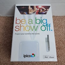 Ipico Hand Held Projector For iPod and iPhone General Imaging PJ205 Open Box