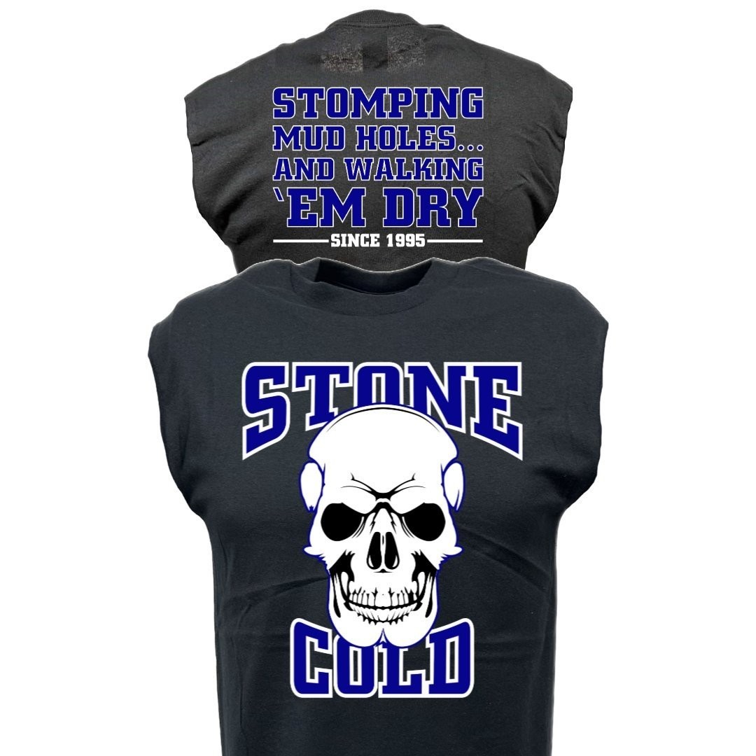 Stone Cold Steve Austin Stomping Mudholes Sleeveless Muscle