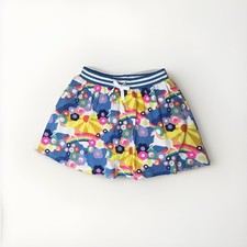 Mini Boden Girls Size 11-12 Retro Flower Unicorn Skort Skirt Twirly Floral NWT