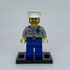 LEGO City Coast Guard Minifig cty0415 - Captain With Vest