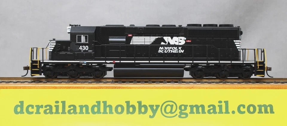 BACHMANN #67204 Norfolk Southern NS SD40-2 with DCC & SOUND, C8 Runs Great - Image 3 of 4