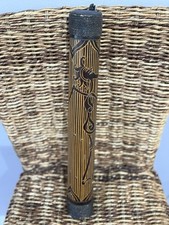 Rare Handmade African Rain Stick 16  Africa Design Meditation Yoga Music