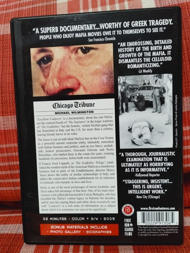 Excellent Cadavers DVD Mafia Documentary  - Afbeelding 2 van 2
