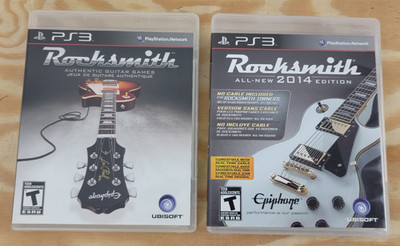Rocksmith Lot All-New 2014 PlayStation PS3 CIB Lot + Tested VG Disks