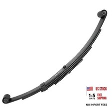 Trailer Leaf Spring, 4 Leaf 1750lb Double Eye Trailer Axle Springs, 25-1/4"L,