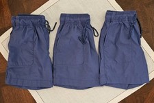 Lot Of 3 J Crew Crewcuts Boys' Tech Dock Shorts in Union Blue- Size 5